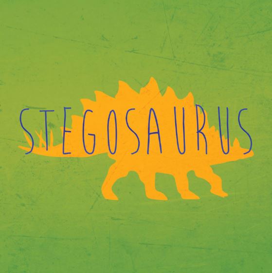 Stegosaurus by Phill Smith (Instant Download)